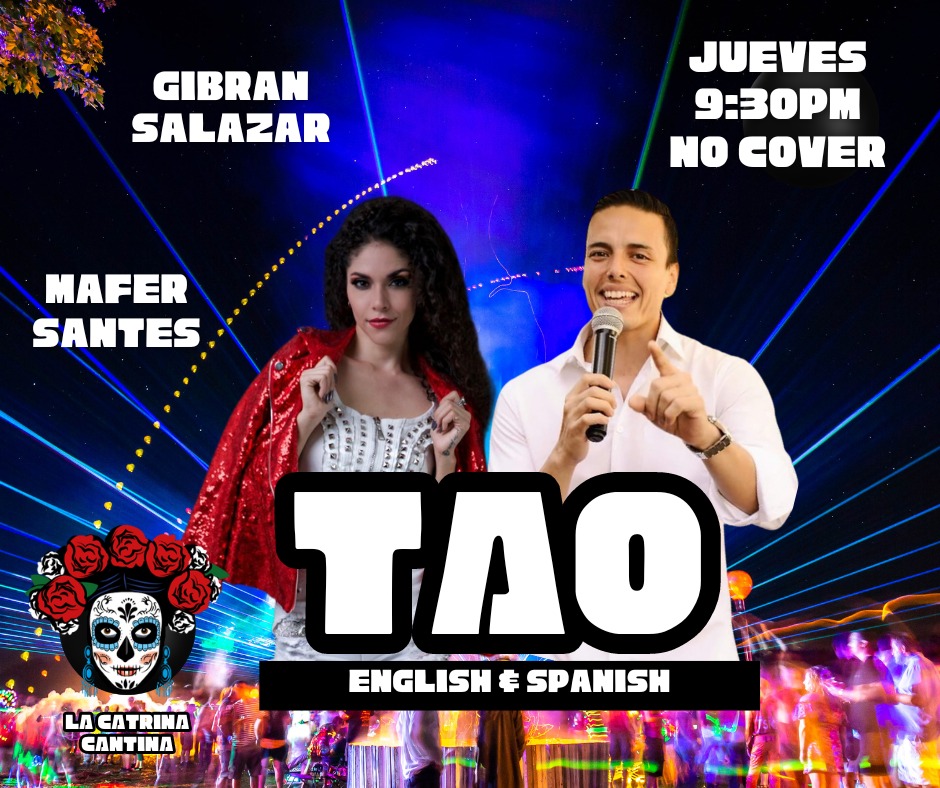 TAO, duo de musica en espanol e ingles en La Catrina Cantina, Puerto Vallarta