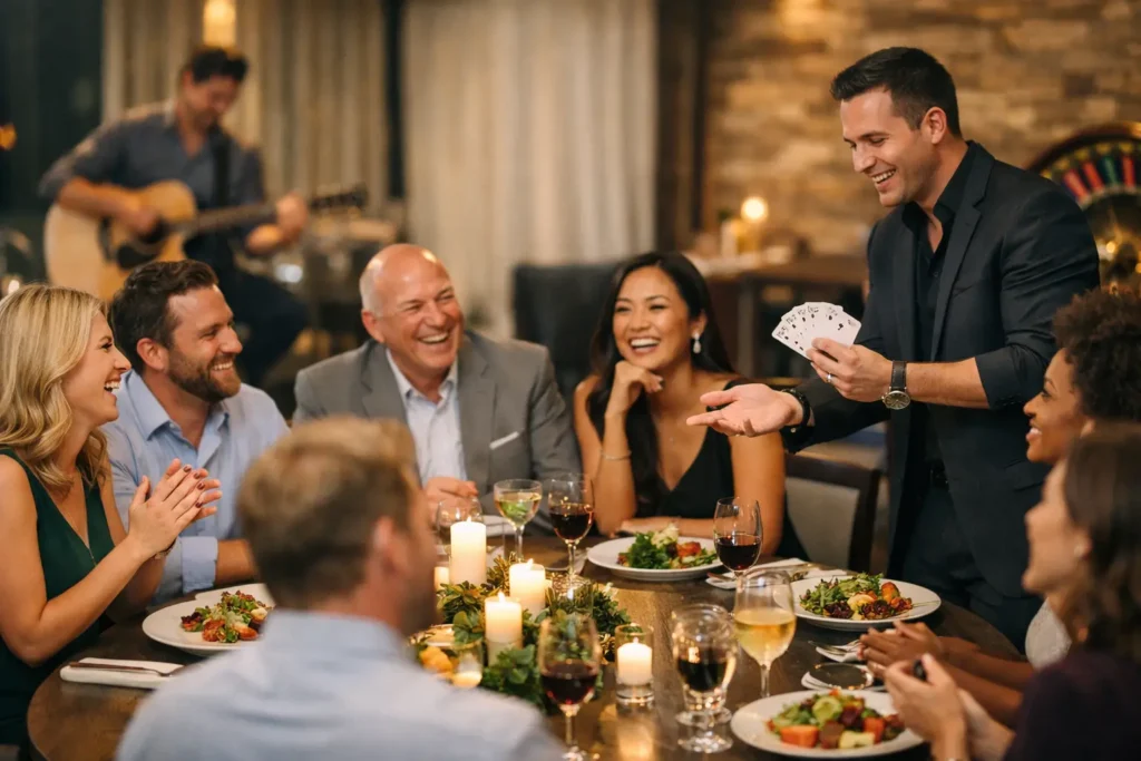 A Guide to Planning Group Dinner Entertainment
