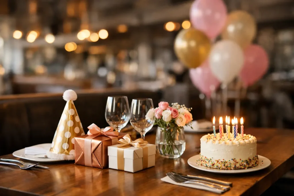 Can You Reserve Tables for Birthdays? Yes.